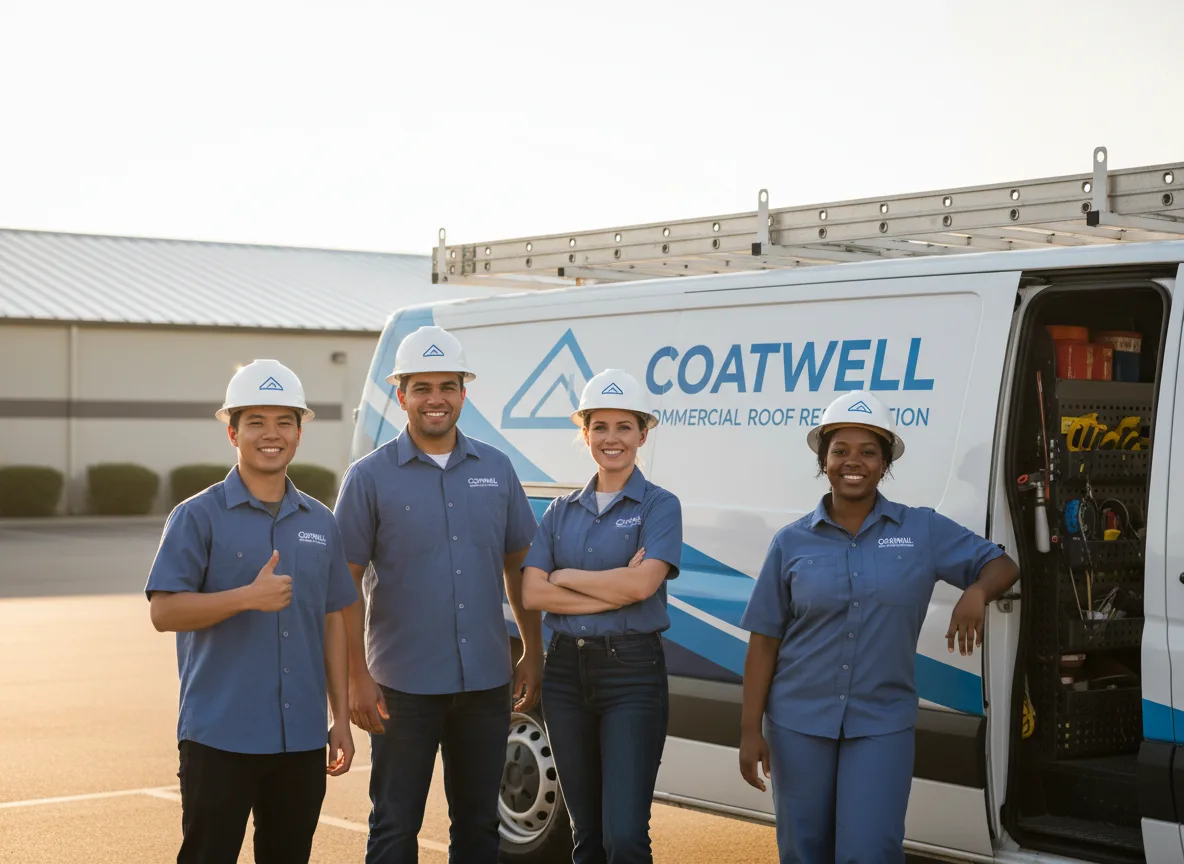 Commercial roof coating company in Chambers, AZ